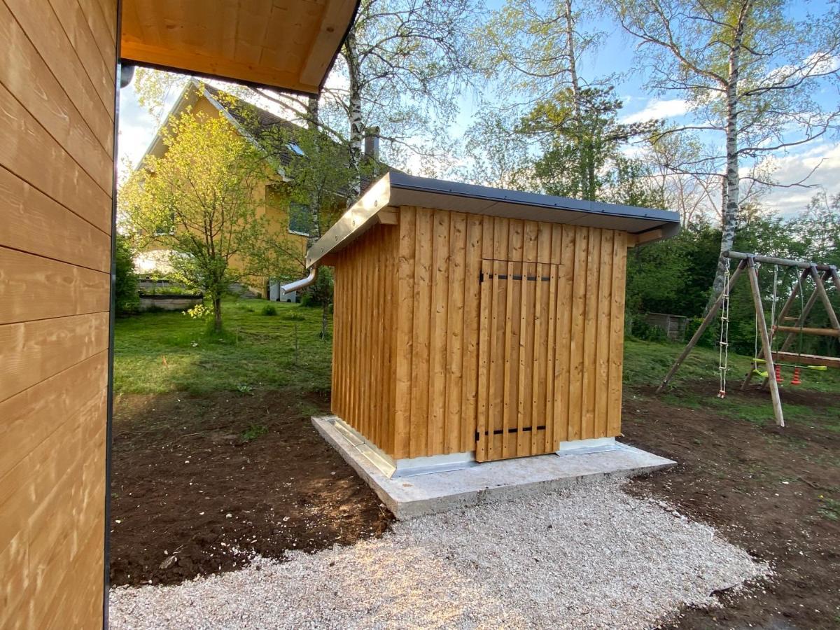 Gite Chalet, Au Doubs Logis Pierrefontaine-les-Varans Exterior photo